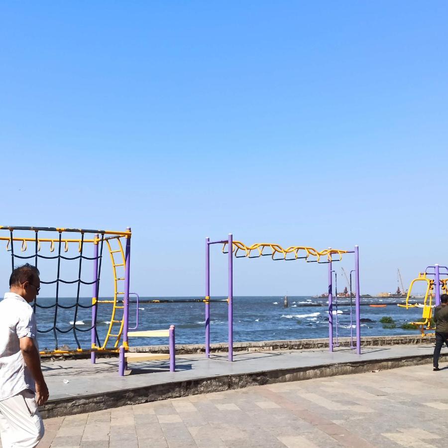 Cozy Private Ac Studio By The Sea Bandstand Bandra W Mumbai Nr Taj Lands End Daire Dış mekan fotoğraf