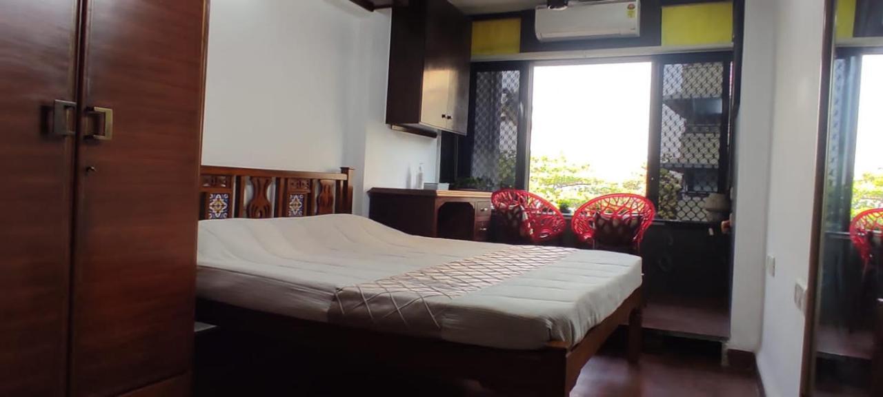 Cozy Private Ac Studio By The Sea Bandstand Bandra W Mumbai Nr Taj Lands End Daire Dış mekan fotoğraf